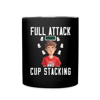 Empilage de gobelets Speed Stacker - Mug uni - noir - Devant