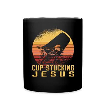 Stacking Cups Speed Stacker - Full Colour Mug - black - Front