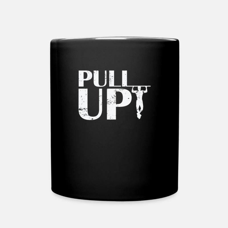 Pull Up Calisthenics Fitness - Tazza monocolore - nero