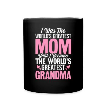 La plus grande grand-mère du monde grand-mère drôle Gigi - Mug uni - noir - Devant