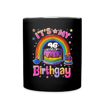 C’est ma naissancegay naissance-gay lgbt gay - Mug uni - noir - Devant