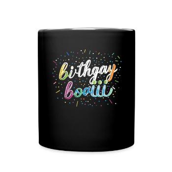 Es Ist Mein Birthgay Birth-gay Lgbt Gay - Tasse einfarbig - Schwarz - Vorne