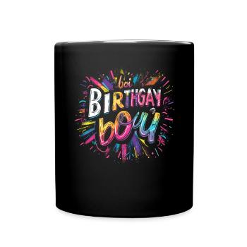 It's my birthgay birth-gay lgbt gay - Full Colour Mug - black - Front