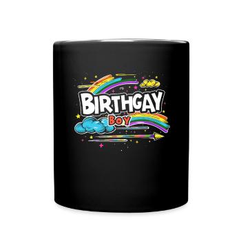 Es Ist Mein Birthgay Birth-gay Lgbt Gay - Tasse einfarbig - Schwarz - Vorne