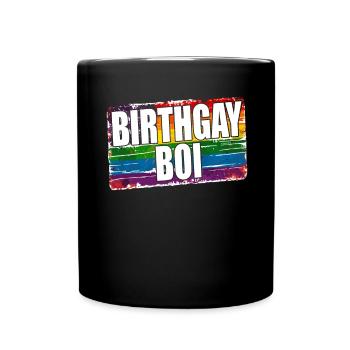 C’est ma naissancegay naissance-gay lgbt gay - Mug uni - noir - Devant