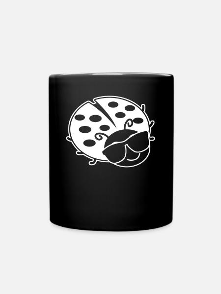 Ladybug Sunglasses Ladybugs - Tasse einfarbig - Schwarz