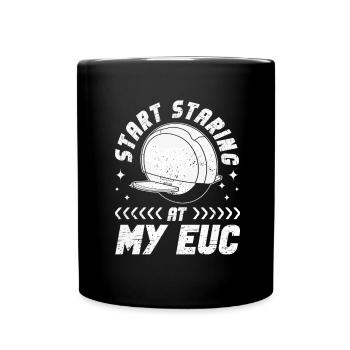 Euc E-monocycle Monocycle Électrique - Mug uni - noir - Devant