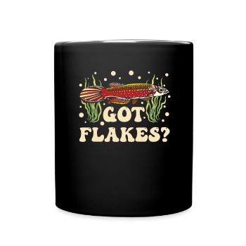 Killifish-besitzer Aquarium-enthusiasten - Tasse einfarbig - Schwarz - Vorne
