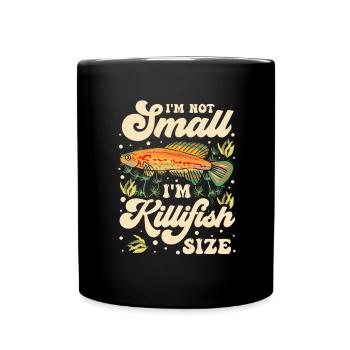 Killifish-besitzer Aquarium-enthusiasten - Tasse einfarbig - Schwarz - Vorne