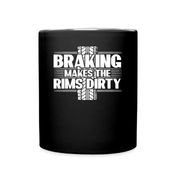 Cars Traffic Commuting Driver Rush Hour - Full Colour Mug - black - Front