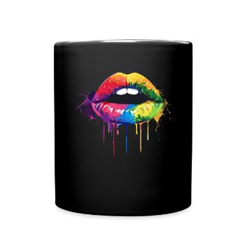 Geburtstag Birthgay Birth-gay Lgbt Gay - Tasse einfarbig - Schwarz - Vorne