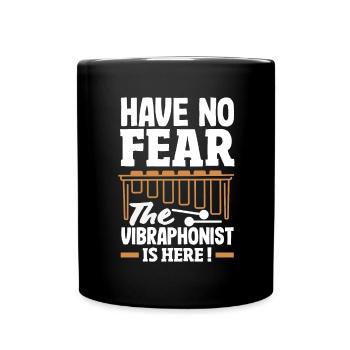 Vibraphon-musikinstrument - Tasse einfarbig - Schwarz - Vorne