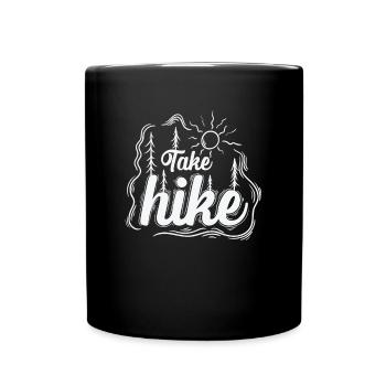 Faire de la randonnée Randonnée - Mug uni - noir - Devant