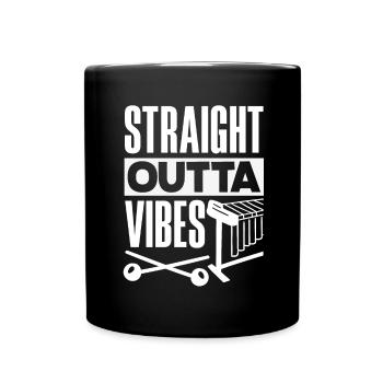 Vibraphon-musikinstrument - Tasse einfarbig - Schwarz - Vorne