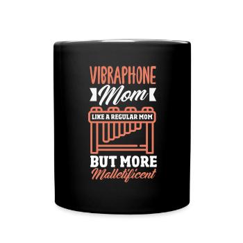 Vibraphon-musikinstrument - Tasse einfarbig - Schwarz - Vorne