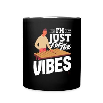 Vibraphon-musikinstrument - Tasse einfarbig - Schwarz - Vorne
