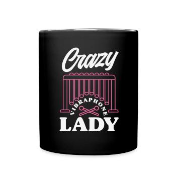 Vibraphon-musikinstrument - Tasse einfarbig - Schwarz - Vorne
