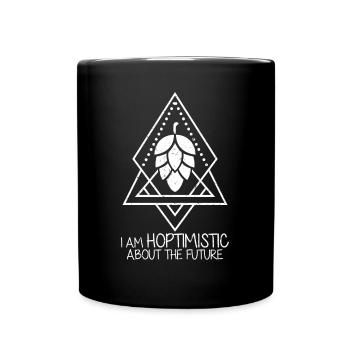 Bière Hop Brewing Bière artisanale - Mug uni - noir - Devant
