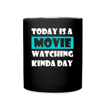 Movie Night - Full Colour Mug - black - Front