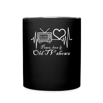 Années 80 Rétro TV Télévision Années 90 - Mug uni - noir - Devant