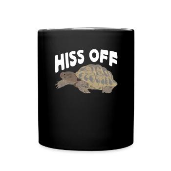 Red-eared turtle lovers - Full Colour Mug - black - Front