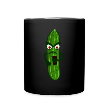 Smartphone Cellphone Mobile Phone - Tasse einfarbig - Schwarz - Vorne