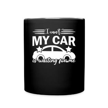 Mécanique moteur Mécanique automobile Combustion - Mug uni - noir - Devant