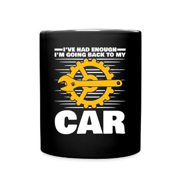 Mécanique Mécanique Automobile Moteur à combustion - Mug uni - noir - Devant