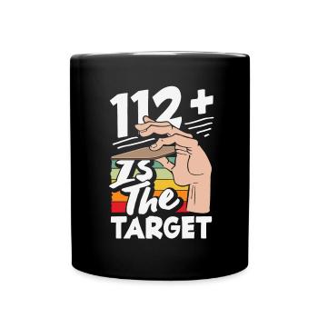 Bierdeckel Umdrehen Spiel Bier - Tasse einfarbig - Schwarz - Vorne