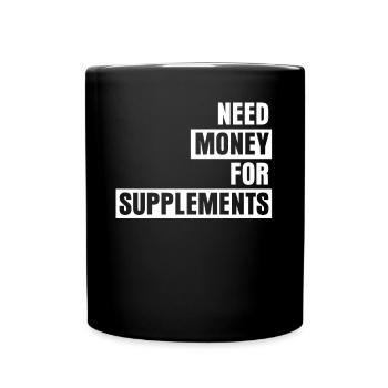 Suppléments de musculation Bodybuilders - Mug uni - noir - Devant