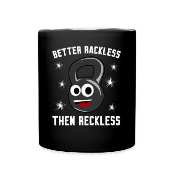 Bodybuilder Motivation Bodybuilding Joke - Full Colour Mug - black - Front