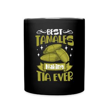 Cuisine mexicaine Tamale - Mug uni - noir - Devant