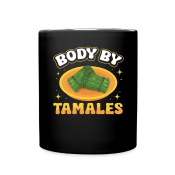 Cuisine mexicaine Tamale - Mug uni - noir - Devant