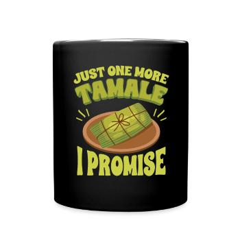 Cuisine mexicaine Tamale - Mug uni - noir - Devant