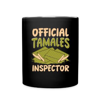 Cuisine mexicaine Tamale - Mug uni - noir - Devant