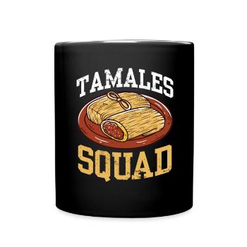 Cuisine mexicaine Tamale - Mug uni - noir - Devant