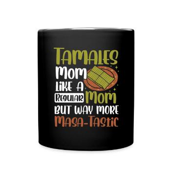 Cuisine mexicaine Tamale - Mug uni - noir - Devant