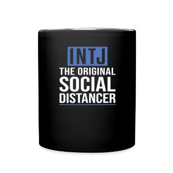 Personnalité Intj : Introvertis - Mug uni - noir - Devant