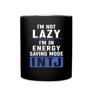 Personnalité Intj : Introvertis - Mug uni - noir - Devant