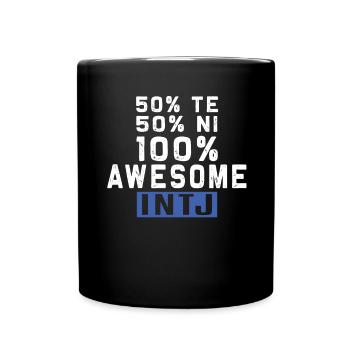 Personnalité Intj : Introvertis - Mug uni - noir - Devant