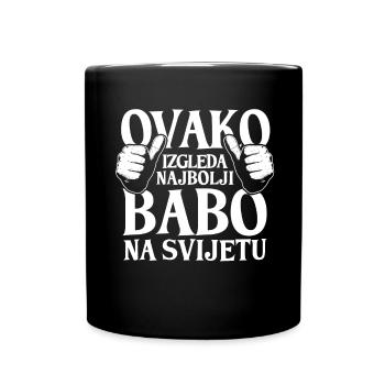 Covjek with Legenda - Bosanac Bosna Bosnia - Full Colour Mug - black - Front