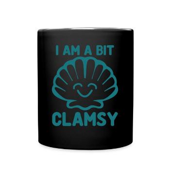 Palourdes Palourdes Coquillages Coquillages - Mug uni - noir - Devant