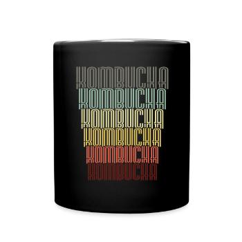 Kombucha Maker Kombucha Tea Lovers - Full Colour Mug - black - Front