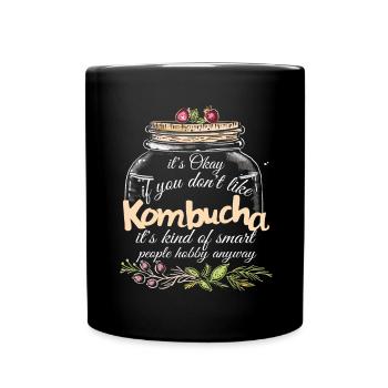 Kombucha Maker Kombucha Tea Lovers - Full Colour Mug - black - Front