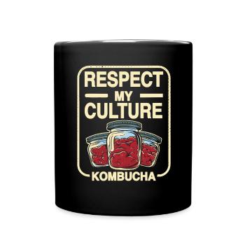 Kombucha Maker Kombucha Tea Lovers - Full Colour Mug - black - Front