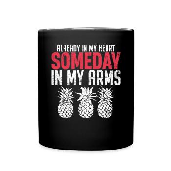 Infertility Vitro Fertilization IVF Egg Retrieval - Full Colour Mug - black - Front