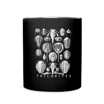 The Humor of Paleontology Dinosaurs - Full Colour Mug - black - Front