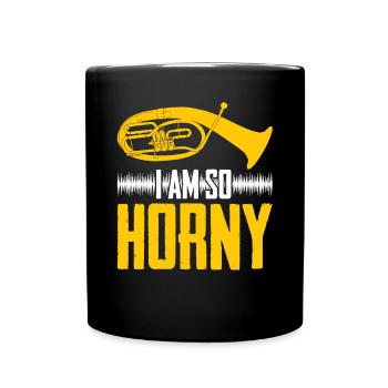 Orchestre de Tenorhorn Cuivres - Mug uni - noir - Devant