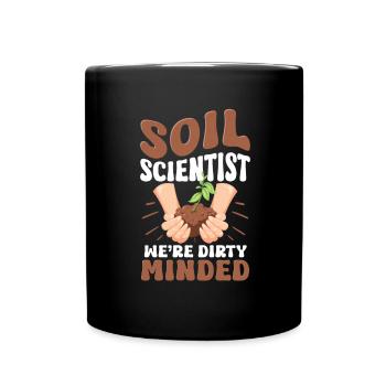 Cher scientifique agricole en science du sol, - Mug uni - noir - Devant