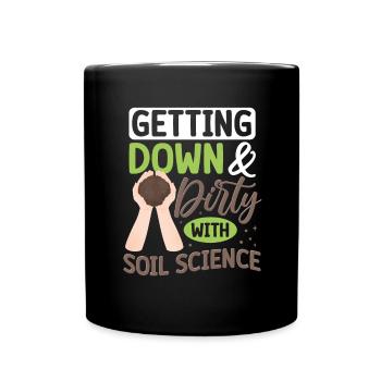 Cher scientifique agricole en science du sol, - Mug uni - noir - Devant